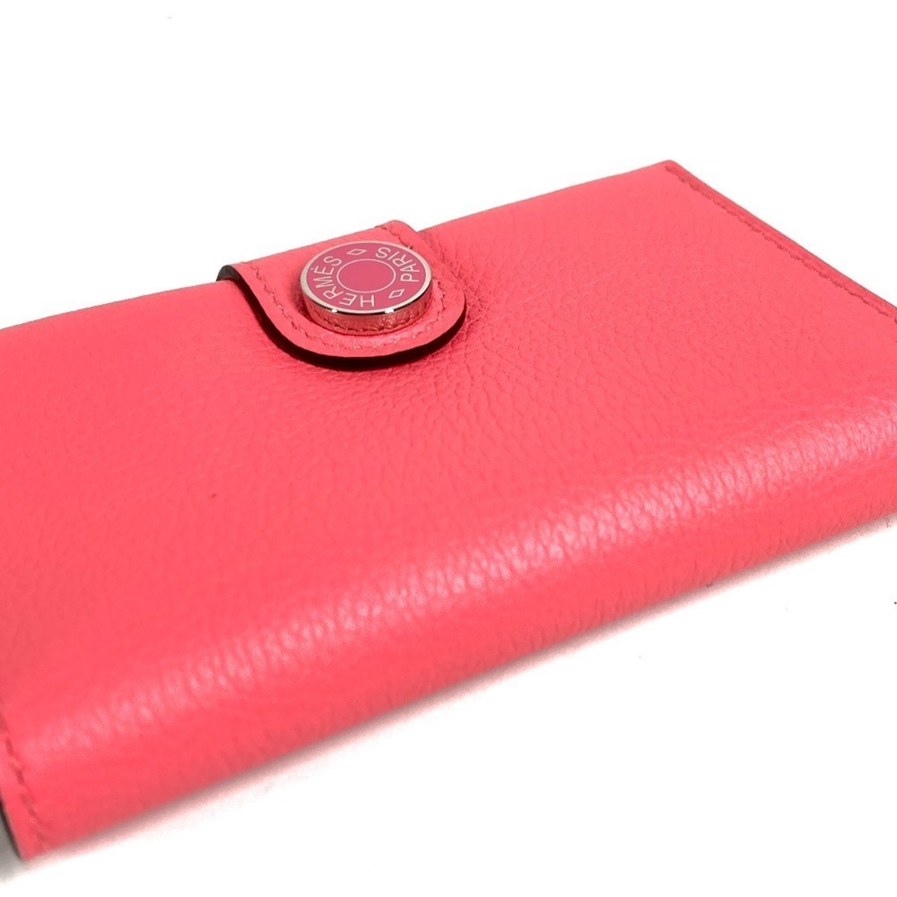 HERMES RMS R.M.S Business Card Holder Leather Goods Pass Case Bi-fold Holder/... - Picture 6 of 12